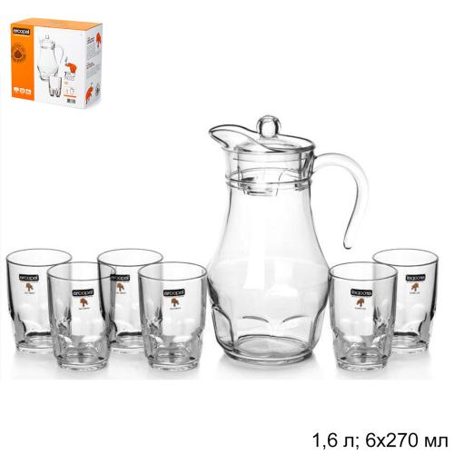 Набор питьевой 7 предметов Рок / Q5846 /уп 3/