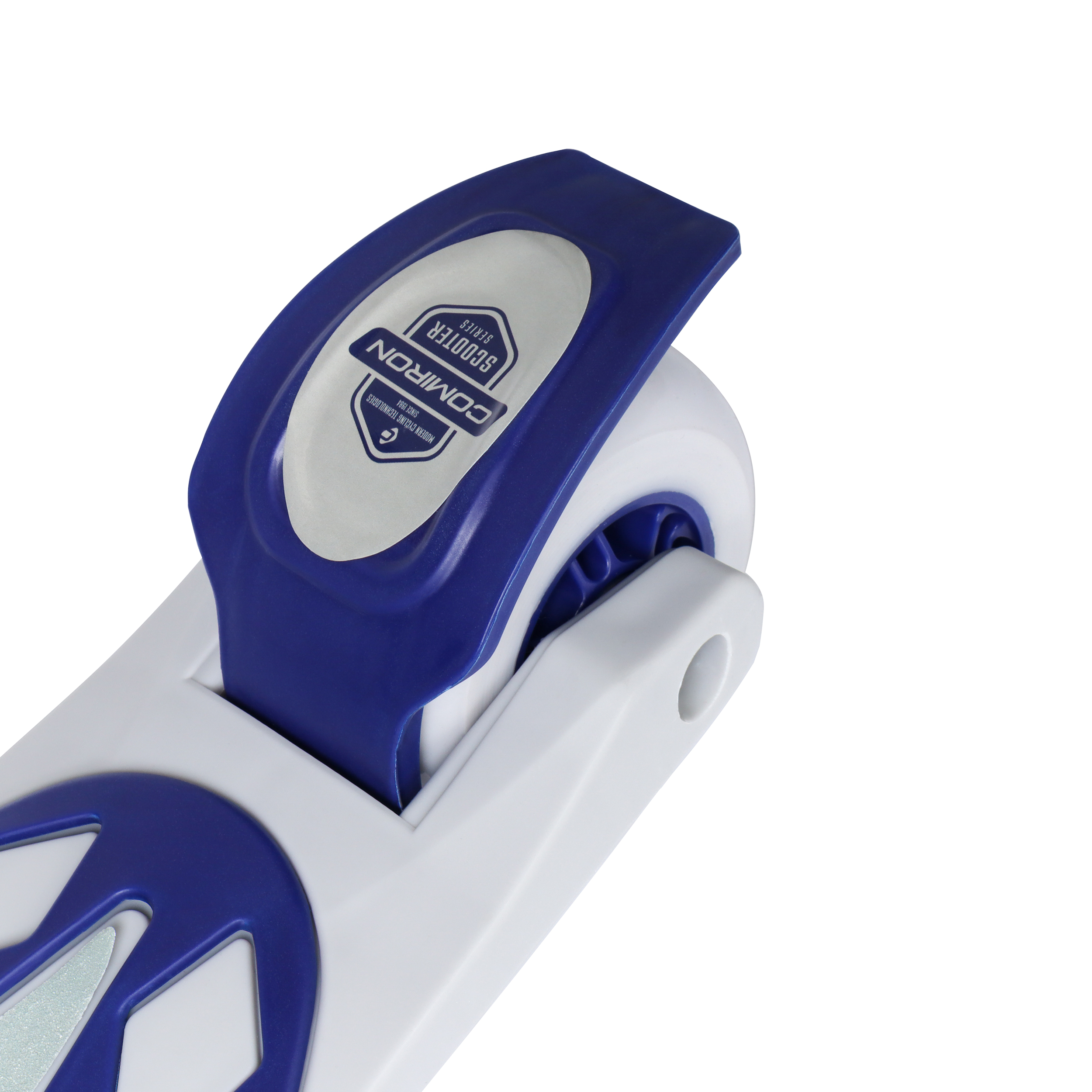 Самокат трехколесный для детей от 2-х лет Yeenot R188-8, нагрузка до 50кг, складная ручка, светящиеся колёса, PU 120мм, цвет синий БК/уп10