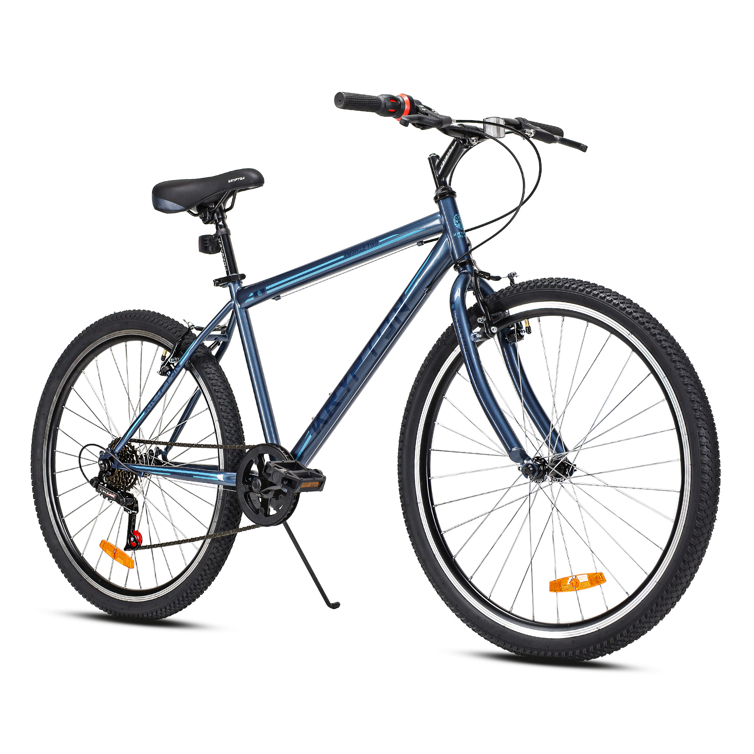 Велосипед 26" рама 17" 7sp KRYPTON TWINKLE TWO синий металлик
