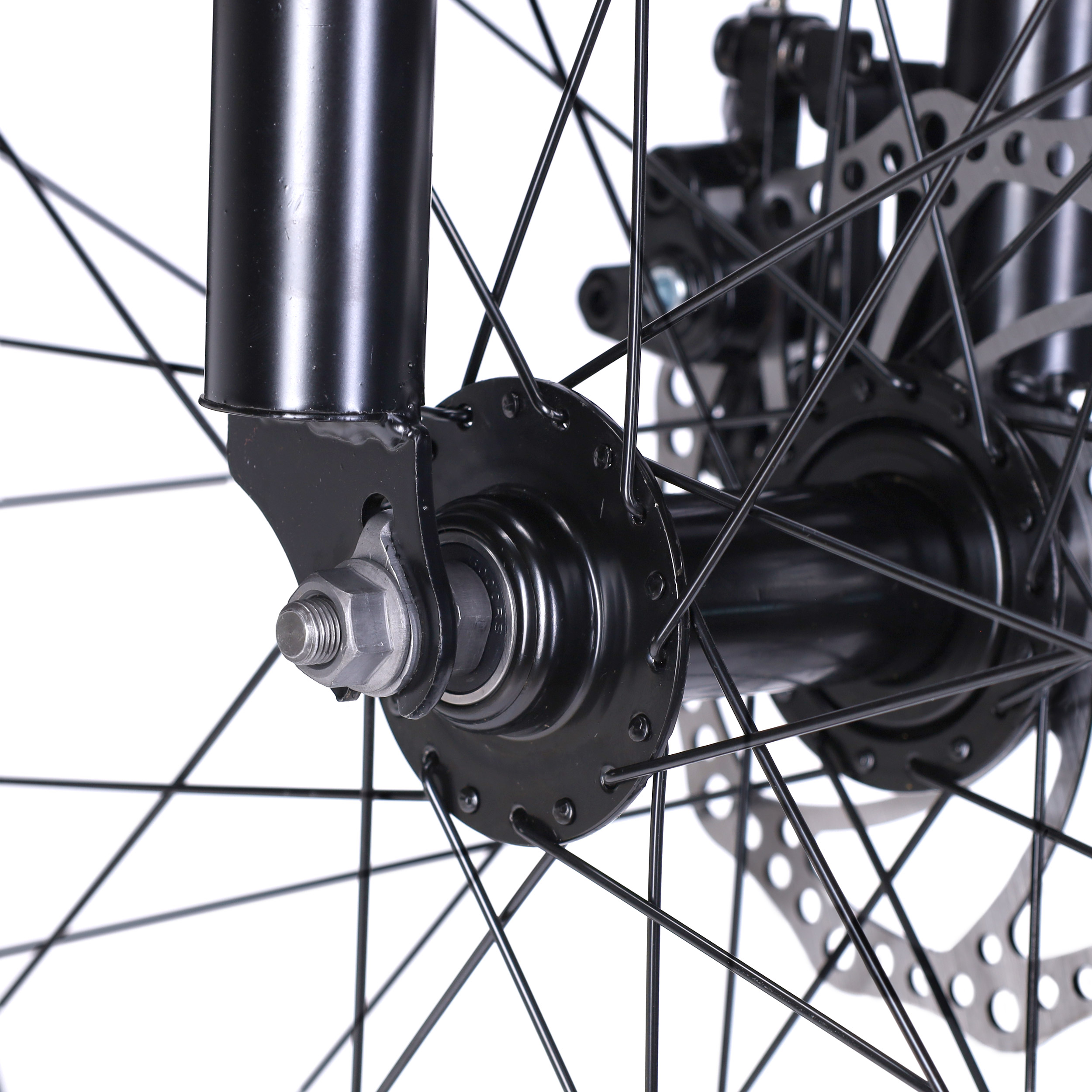 Велосипед фэт-байк 26"x4" рама 21" COMIRON CHUBBY, 1*10sp L-TWOO, 34T, CASSETE 11-42T, HARD FORK, чёрно-серый mustang