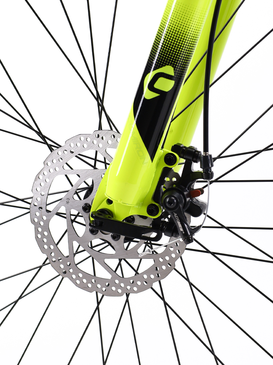 Велосипед 27,5" рама 17" 1х10sp COMIRON DESIRE зелёный лайм