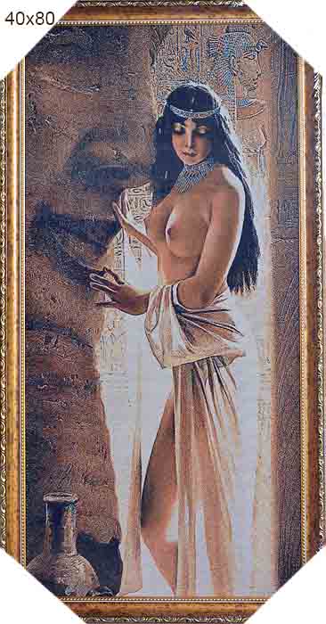 Картина гобелен 40x80 Клеопатра / R028 /  FR3523-9/ 