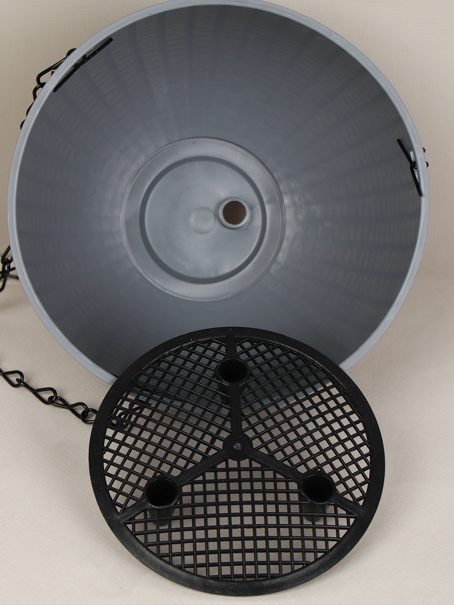 Кашпо подвесное пластик 16х11 см / P7207 /уп 160/1,2 литра