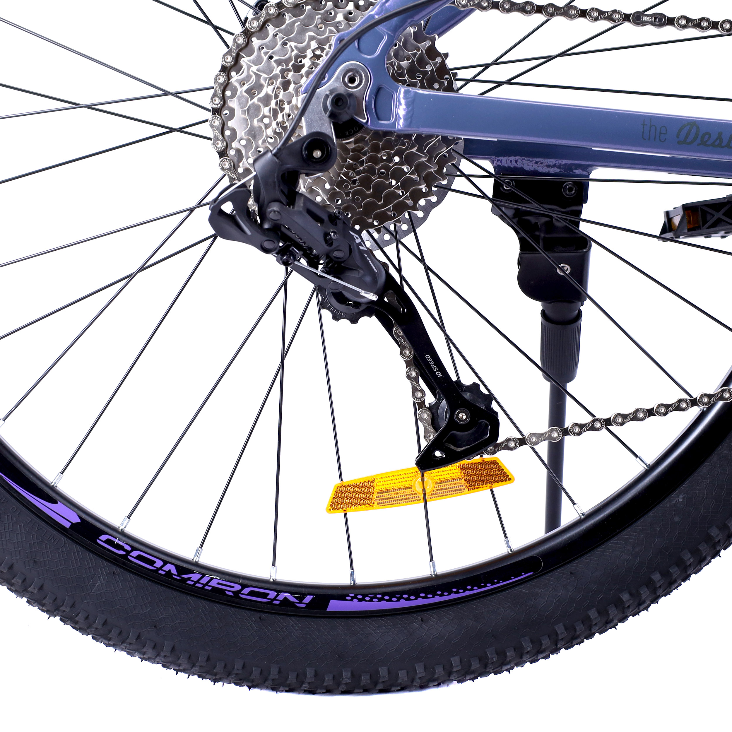 Велосипед 27,5" рама 17" 1х10sp COMIRON DESIRE фиолетовый