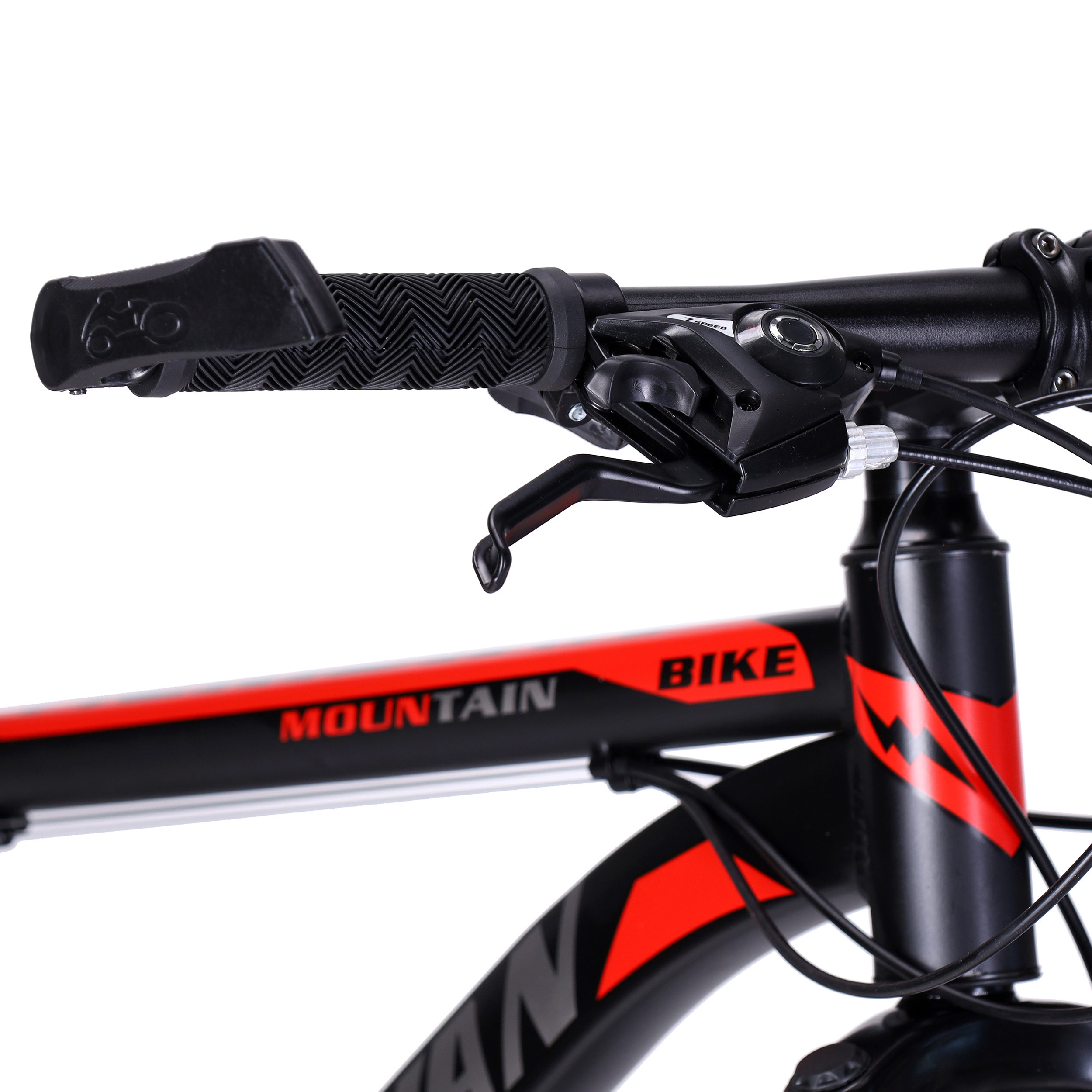 Велосипед горный MERIDIAN MOUNTAIN II 26-17" 21S DISC BRAKE цвет: чёрный-красный