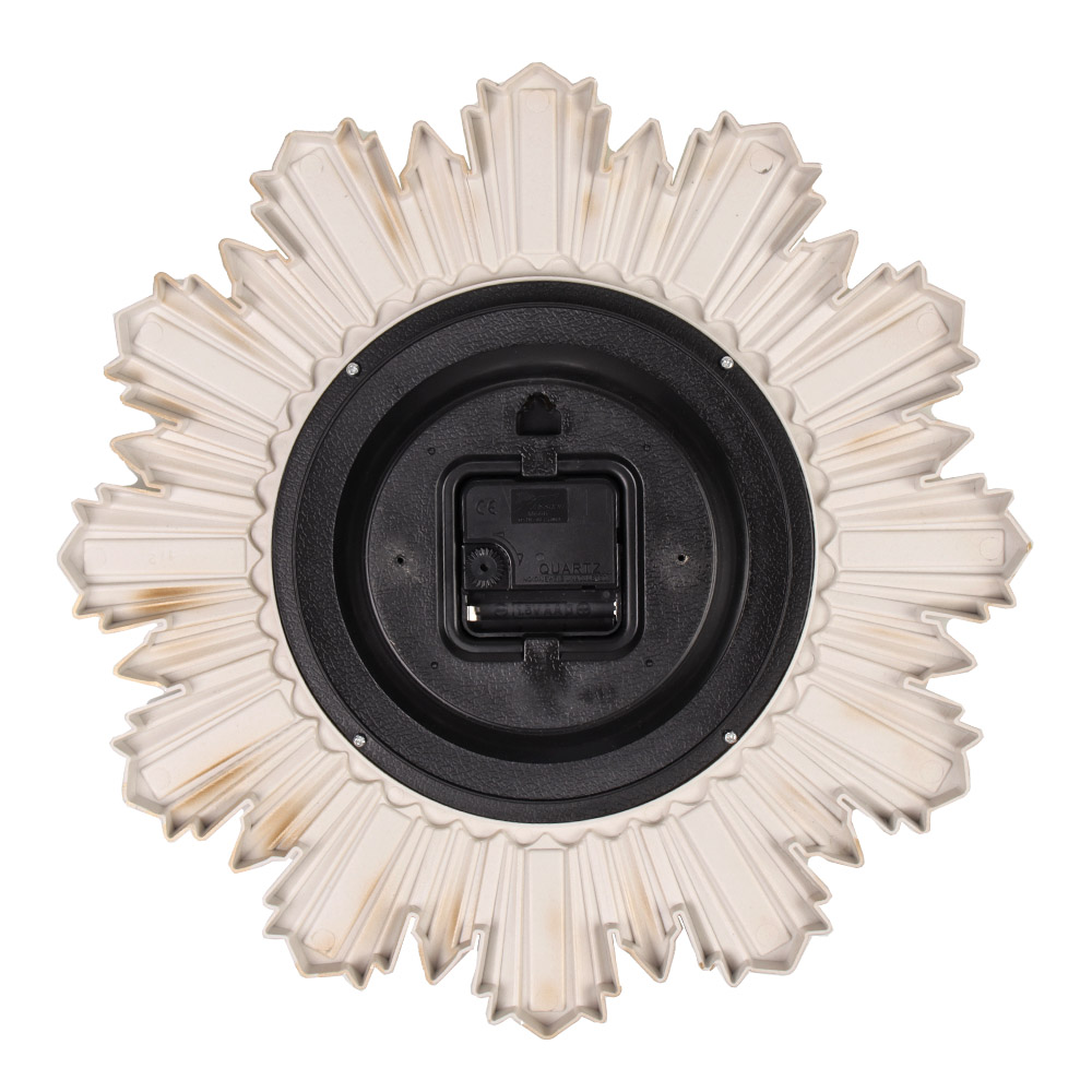 Часы настенные 35 см золото солнце / 112-2 /уп 20/