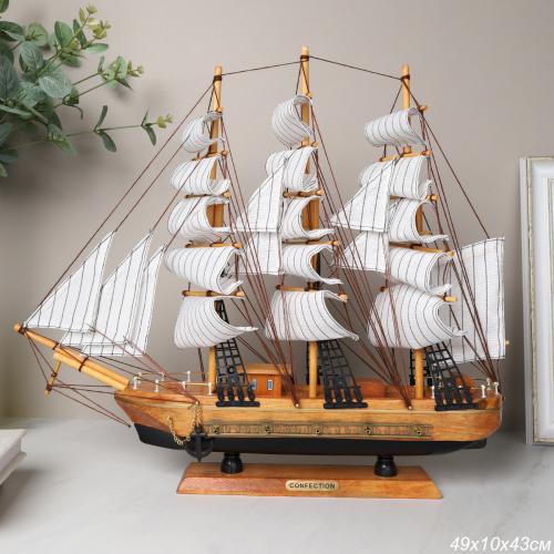 Макет парусного корабля 45х46 см / 206F-16 /уп 6/