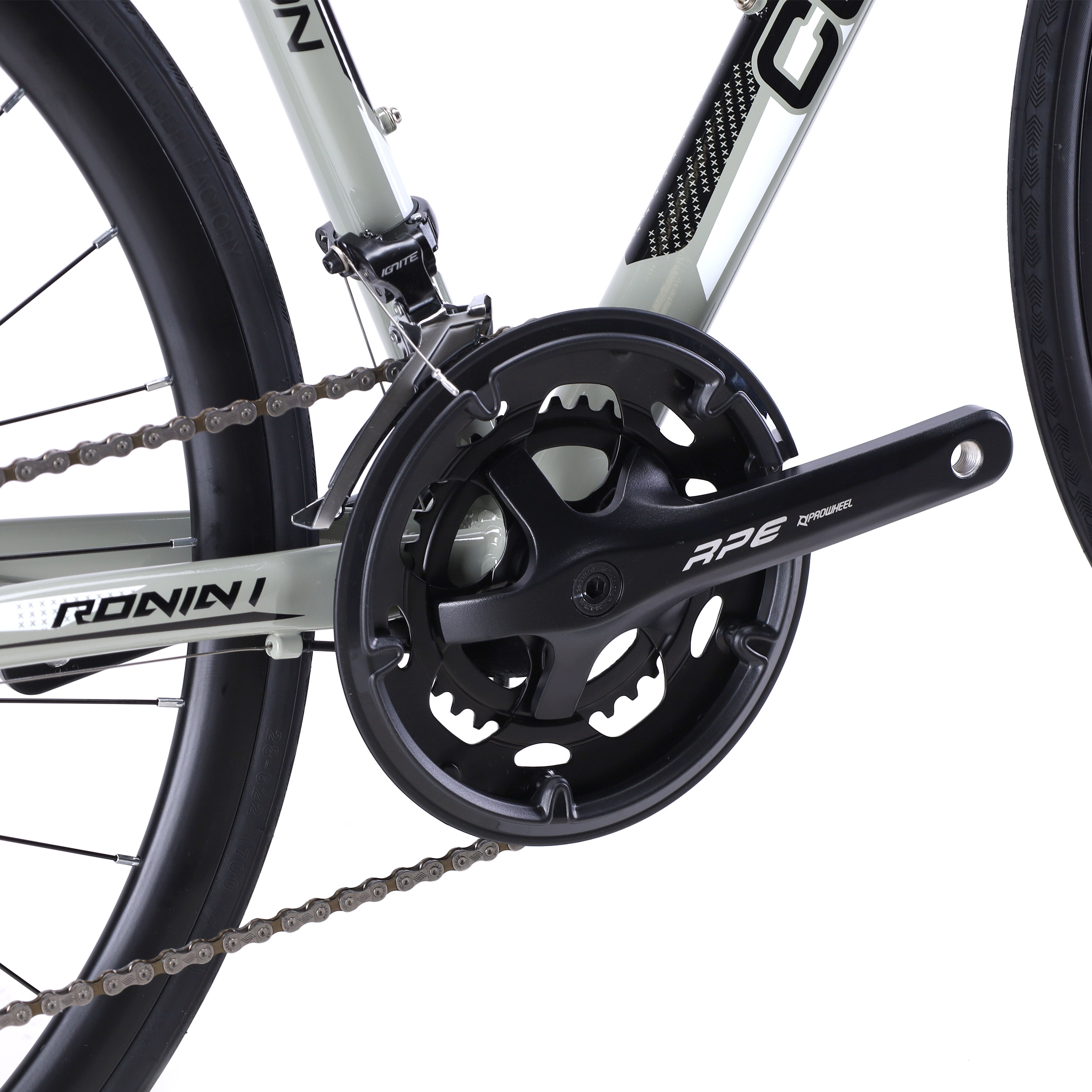 Велосипед шоссейный COMIRON RONIN I 700C-480mm SENSAH 2X9S QR цвет: серый grey shadow