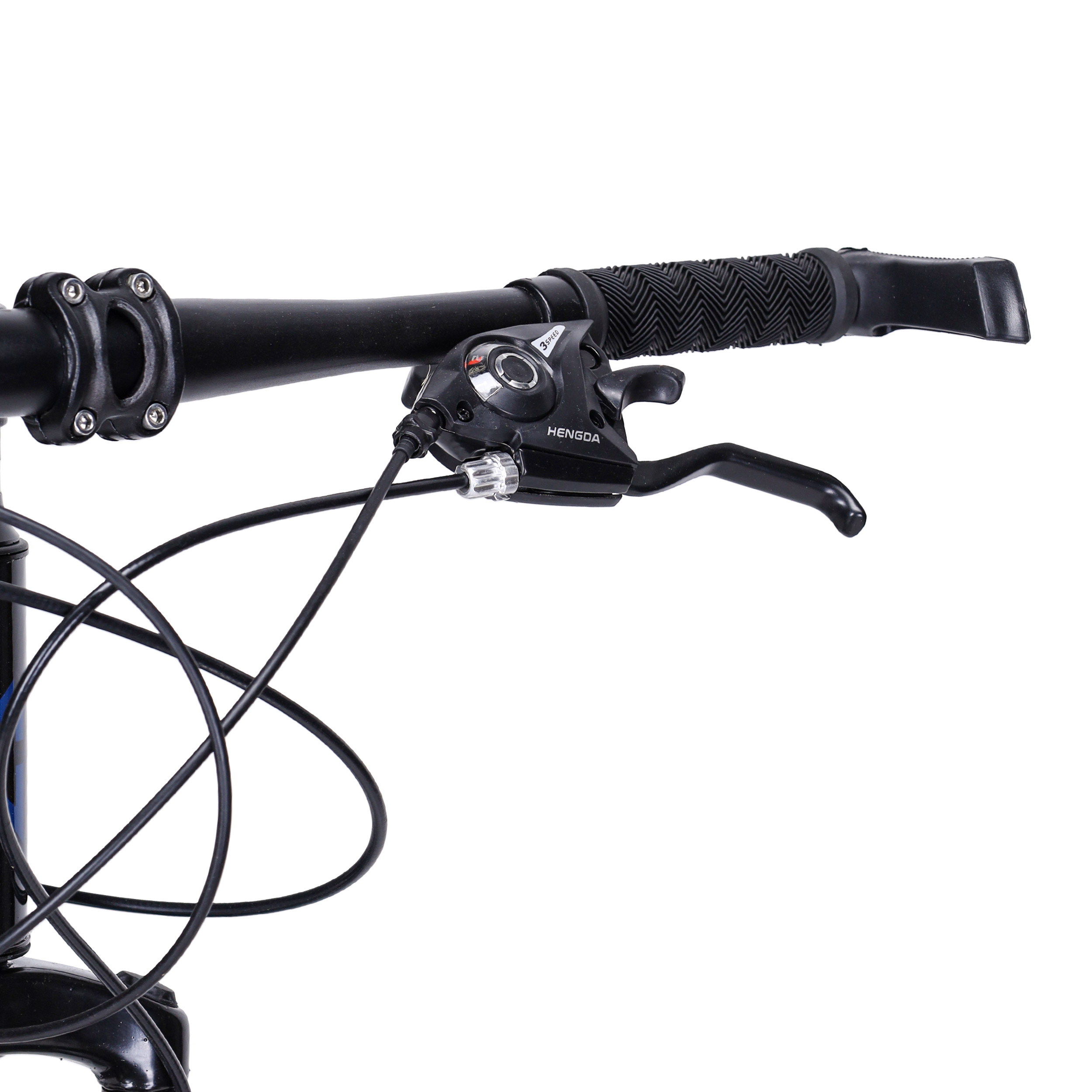 Велосипед 26" рама 17" 21sp  MEGAWHEELS DH чёрный-синий