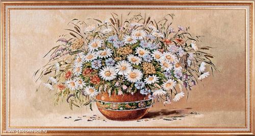 Картина гобелен 50х100 M162 / KS4020-2 / золотая нить 