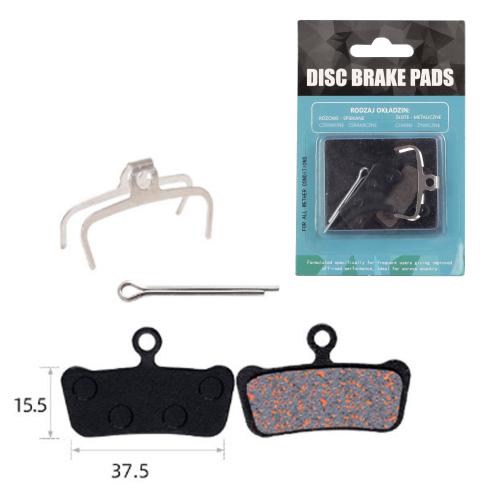 Колодки тормозные полуметаллические TOOPRE TP-02F, сертификат TÜV Rheinland /уп 50/100/