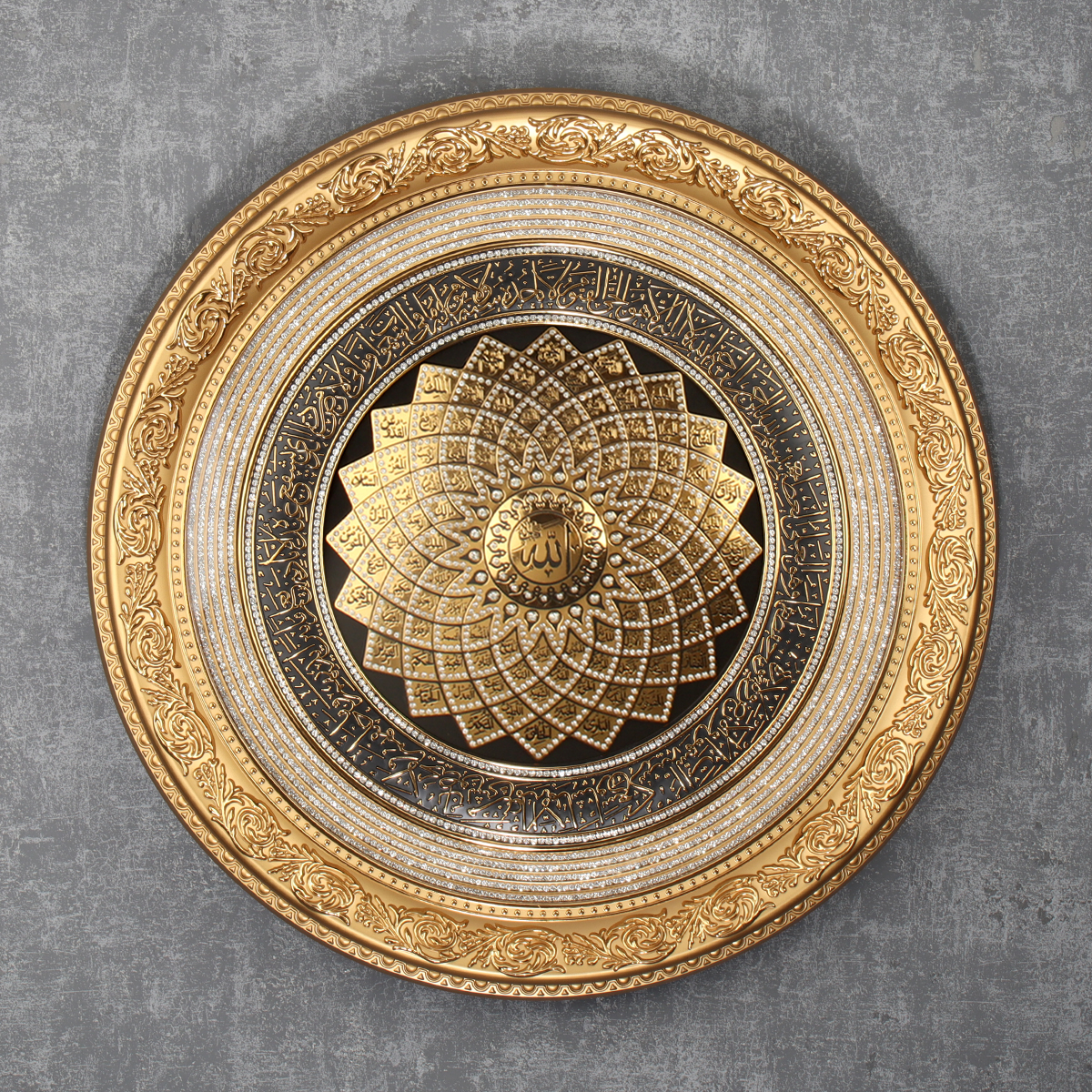 Картина мусульманская 56 см / Y40-BG-G /уп 6/стразы