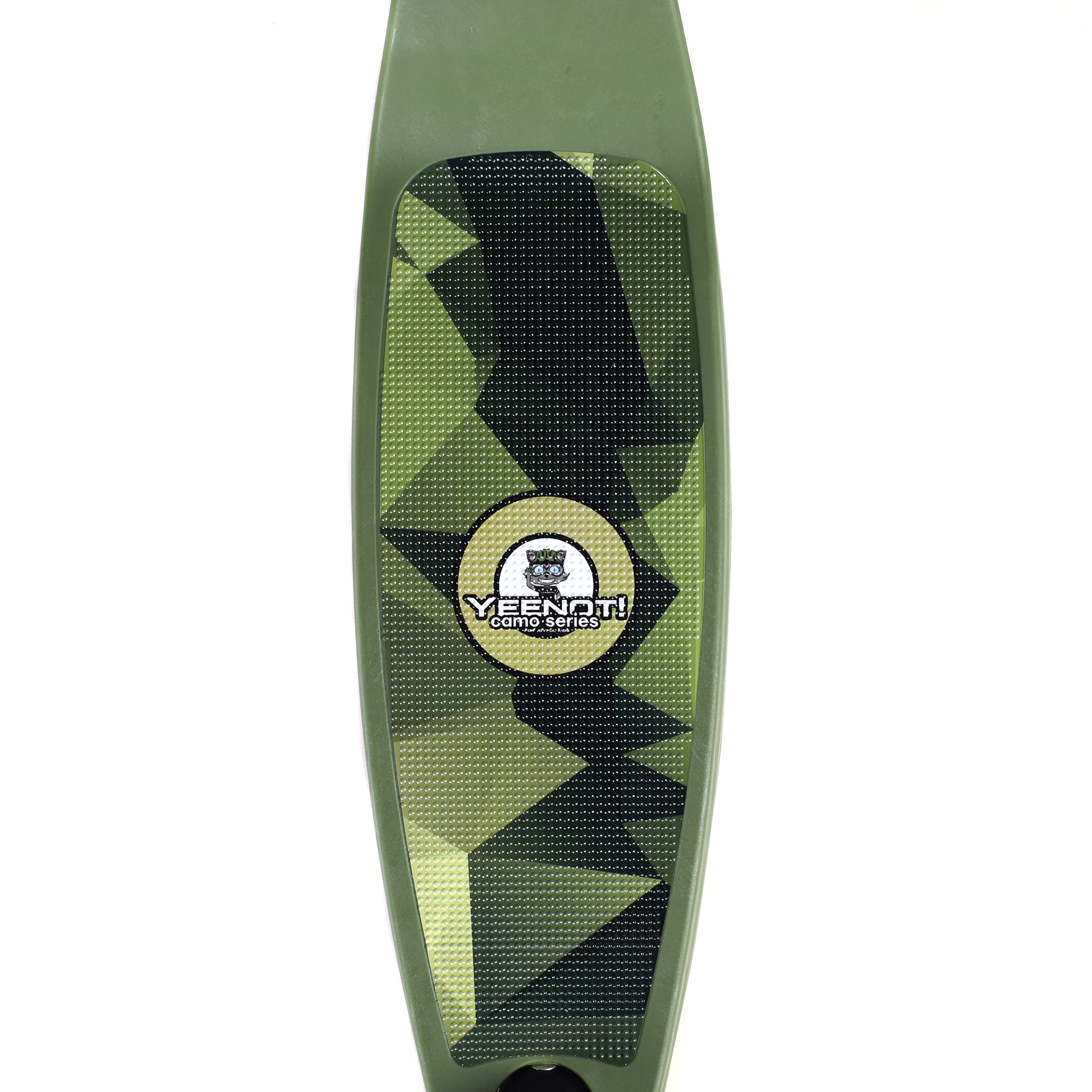 Самокат трехколесный облегчённый для детей от 2-х лет Yeenot GT2018-17, нагрузка до 30кг, вес 1,4кг, светящиеся колёса PU110мм, цвет Хакки БК/уп10