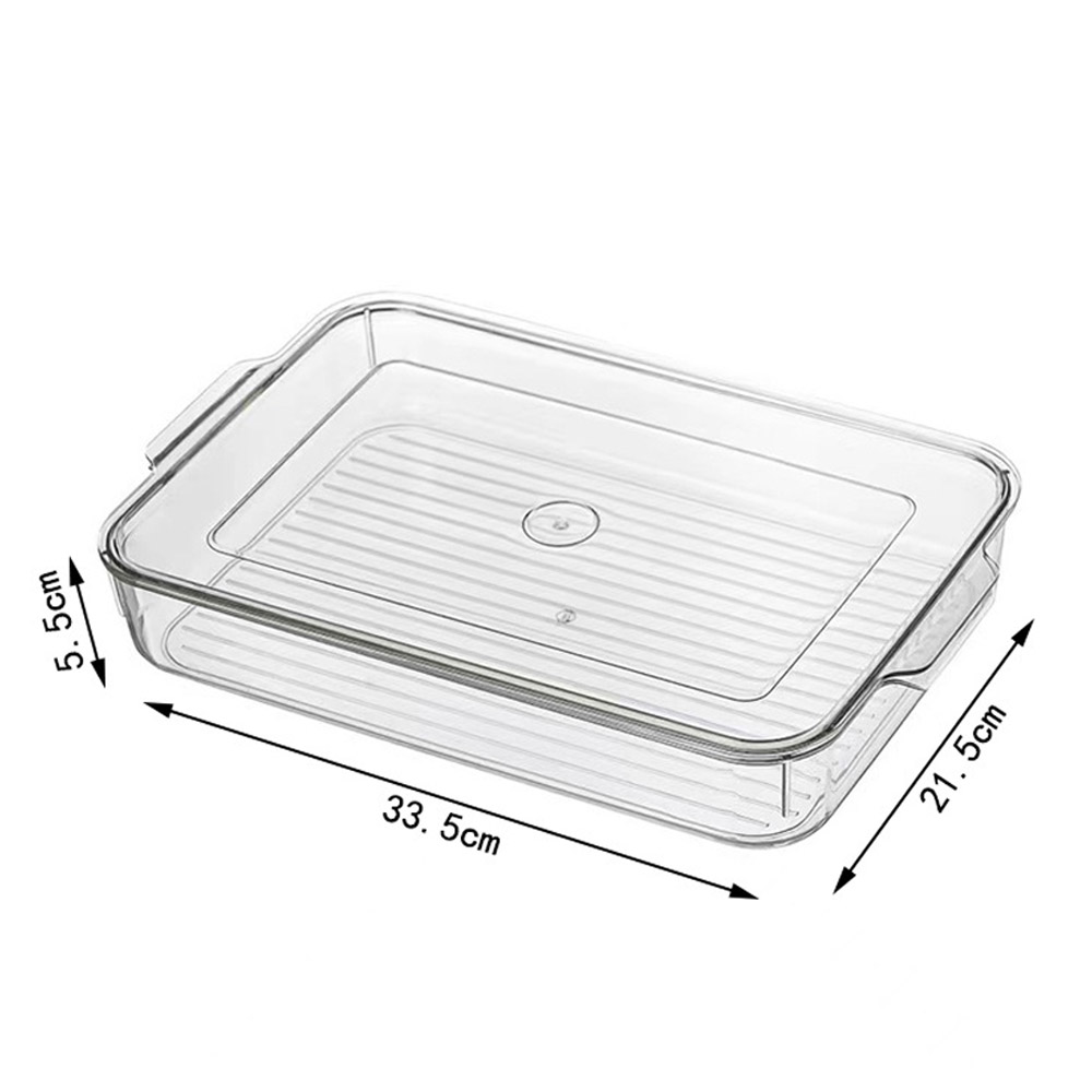 Контейнер для холодильника с крышкой 3,5 л / 2939-B /уп 18/ Пластик