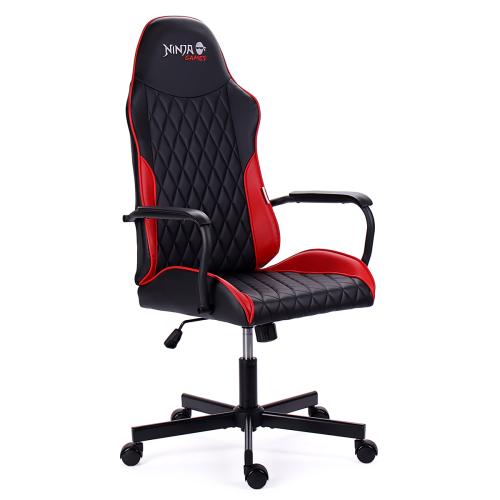 Кресло игровое COMIRON GAME-18 Ninja Черно-красный 