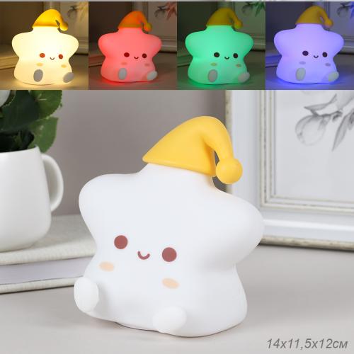 Светильник настольный 10,5х14 см Звездочка / CW182609-2 /уп 80/