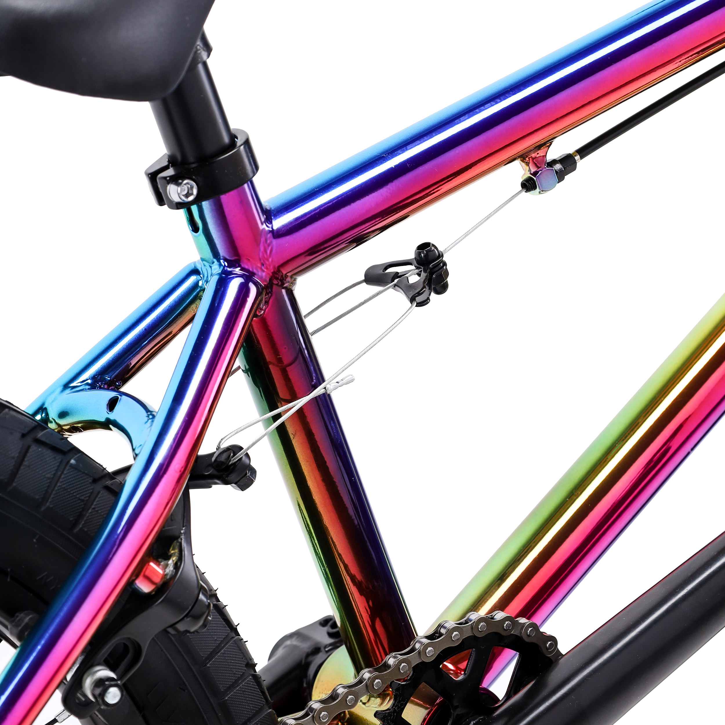 Велосипед BMX 20" COMIRON Chameleon BMX-X7, Рама 20.5" petrol chameleon metallic