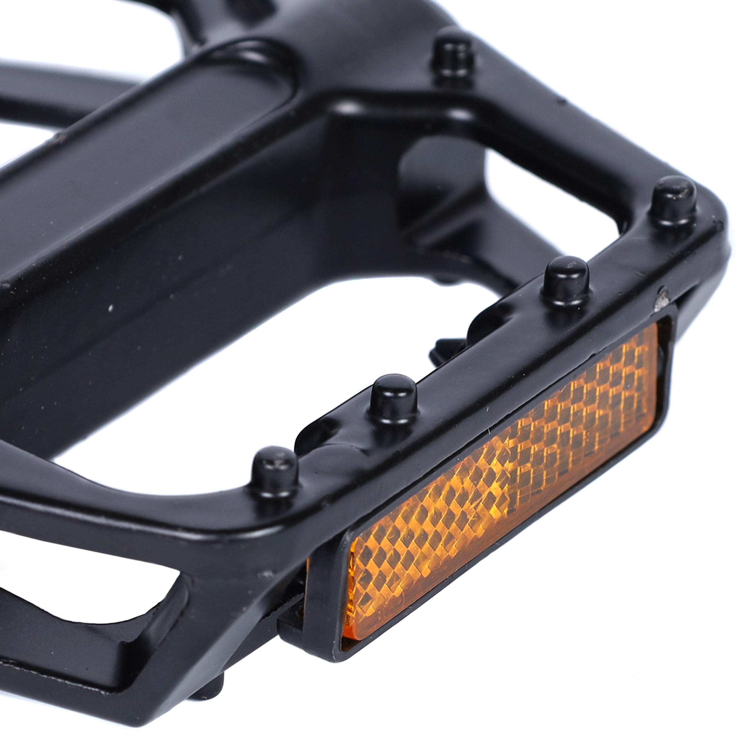 Педаль MTB MIXIEER MX-P806, 9/16 резьба, ALU корпус, сталь. подшипник, 111х102мм, с рефлектором, 2S ось, black, 1 пара /уп50/