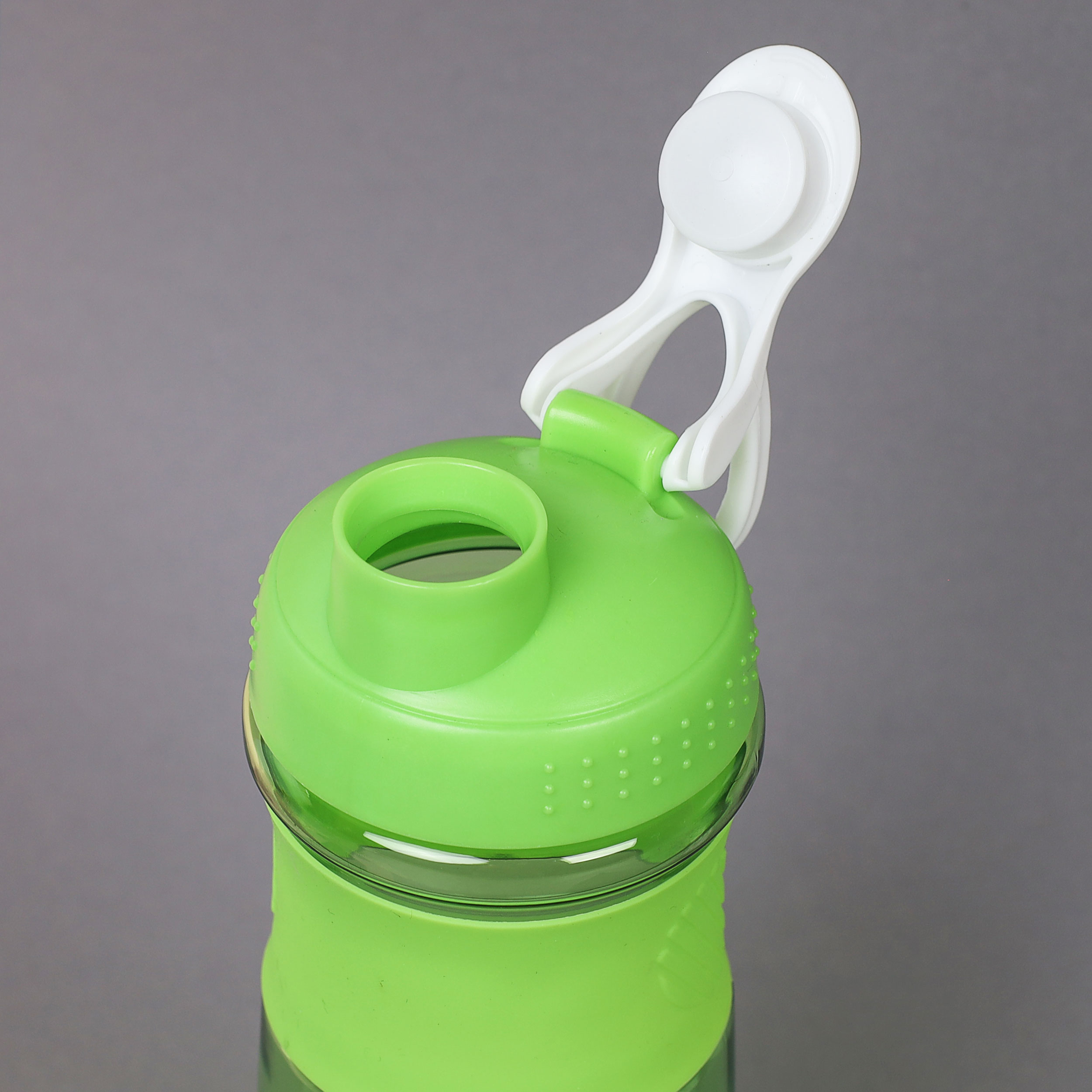 Бутылка/Шейкер NEWWAVE  SHS-760 зелёная, для спортивного питания 760ML/уп60