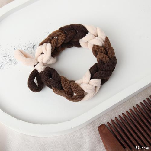 Резинка для волос Косичка 7 см / N3172-3 /уп 1/723786