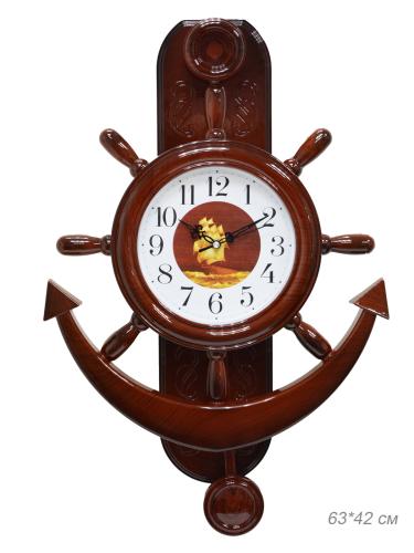 Часы настенные 63х42 см / E2819-2 /уп 8/