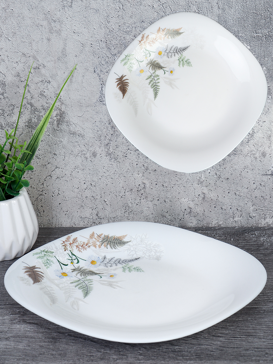 Тарелка квадратная 200 мм / FP-80XN (7445) /уп 6/48/