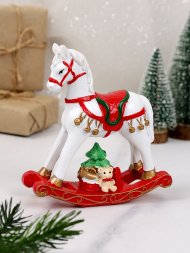 Фигурка Лошадь качалка ретро  12х12 см / 8104 / В 746987