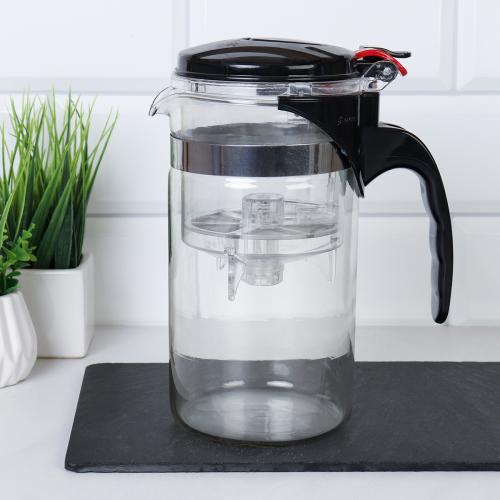 Френч-пресс 1000 мл с рычагом / 1095 /уп 48/