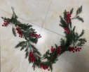 Гирлянда из елочных веток искусственная 150 см Новогодняя / TQ043 /уп 25/100/