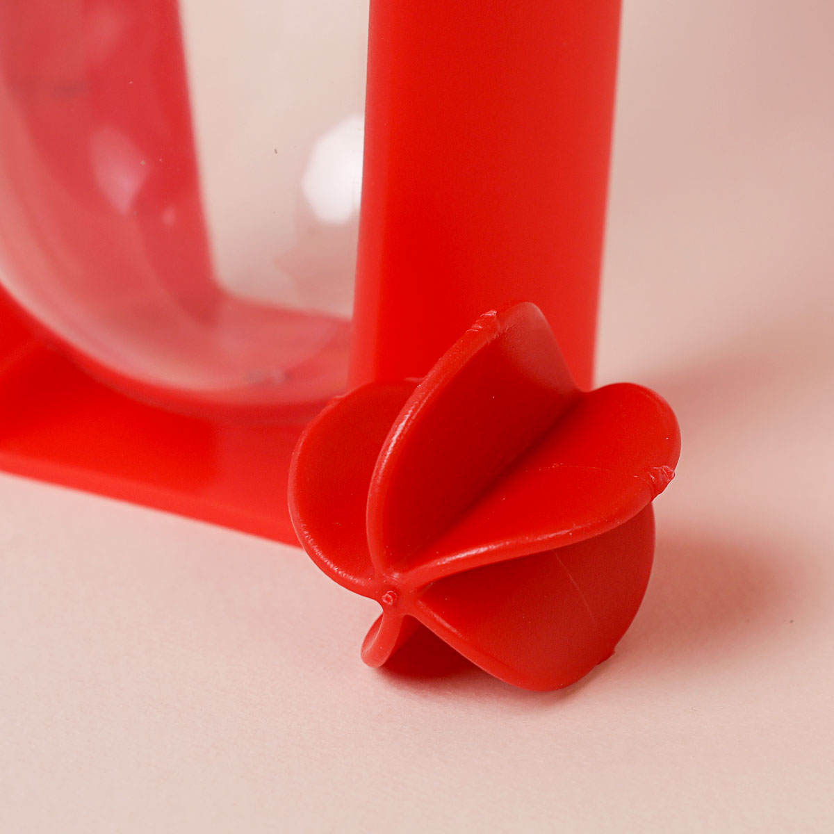 Бутылка/Шейкер MODERN SHS-590 красный, для спортивного питания 590ML/уп60