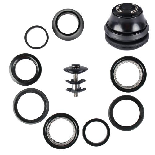 Рулевая колонка MIXIEER QLP-31A безрезьбовая, полуинтегрированная, конусная крышка, сепаратор 5/32"X20", размер: 1-1/8X 44X 30MM 1 комплект. /уп 100/