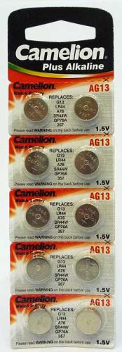 Батарейка Camelion G 13 BL-10 (357A/LR44/A76) /уп.10/для часов