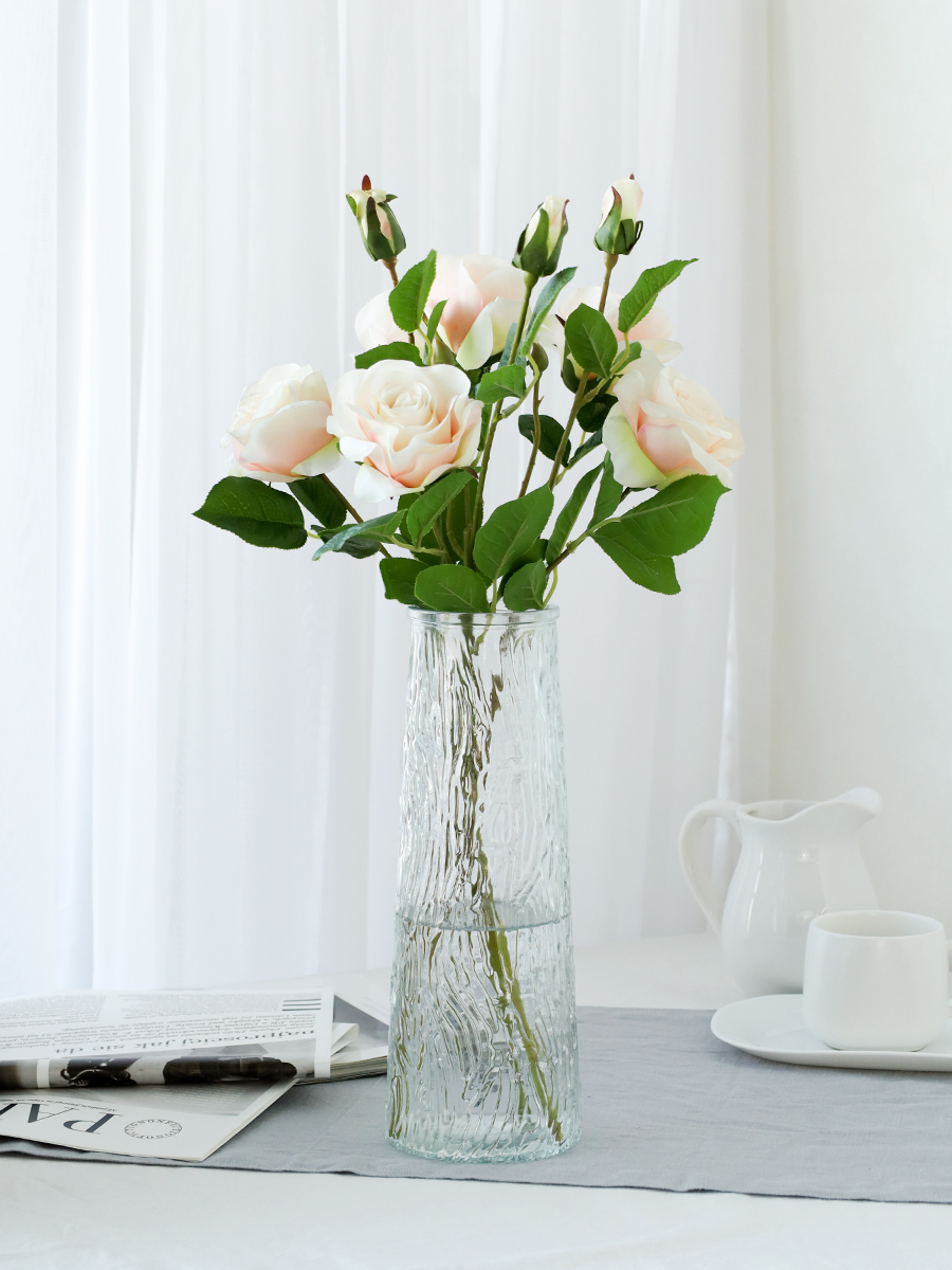 Ваза для цветов 29 см / WRD-122 /уп 20/ без и/уп