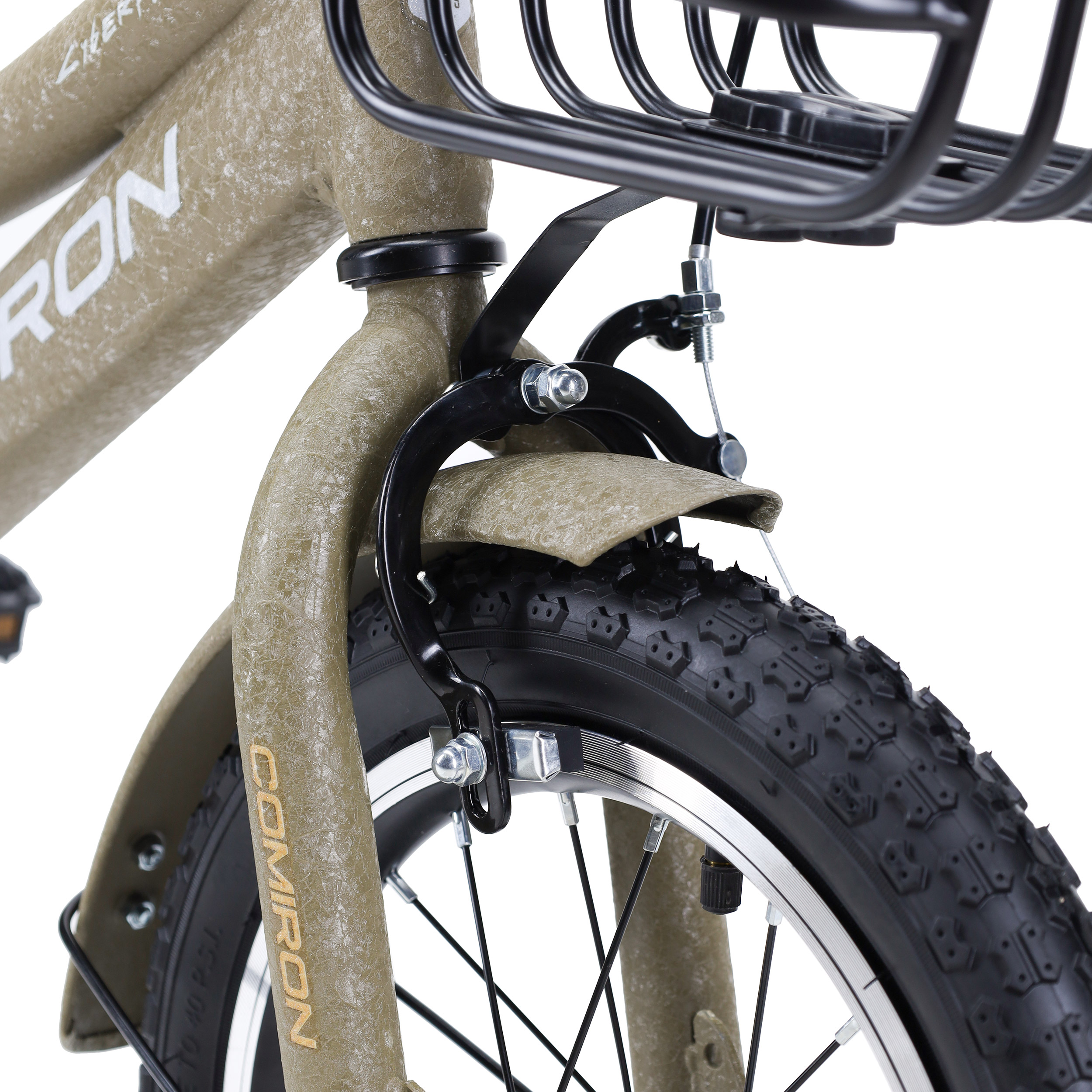 Велосипед 14" COMIRON Cyberpunk A02-14B бежевый