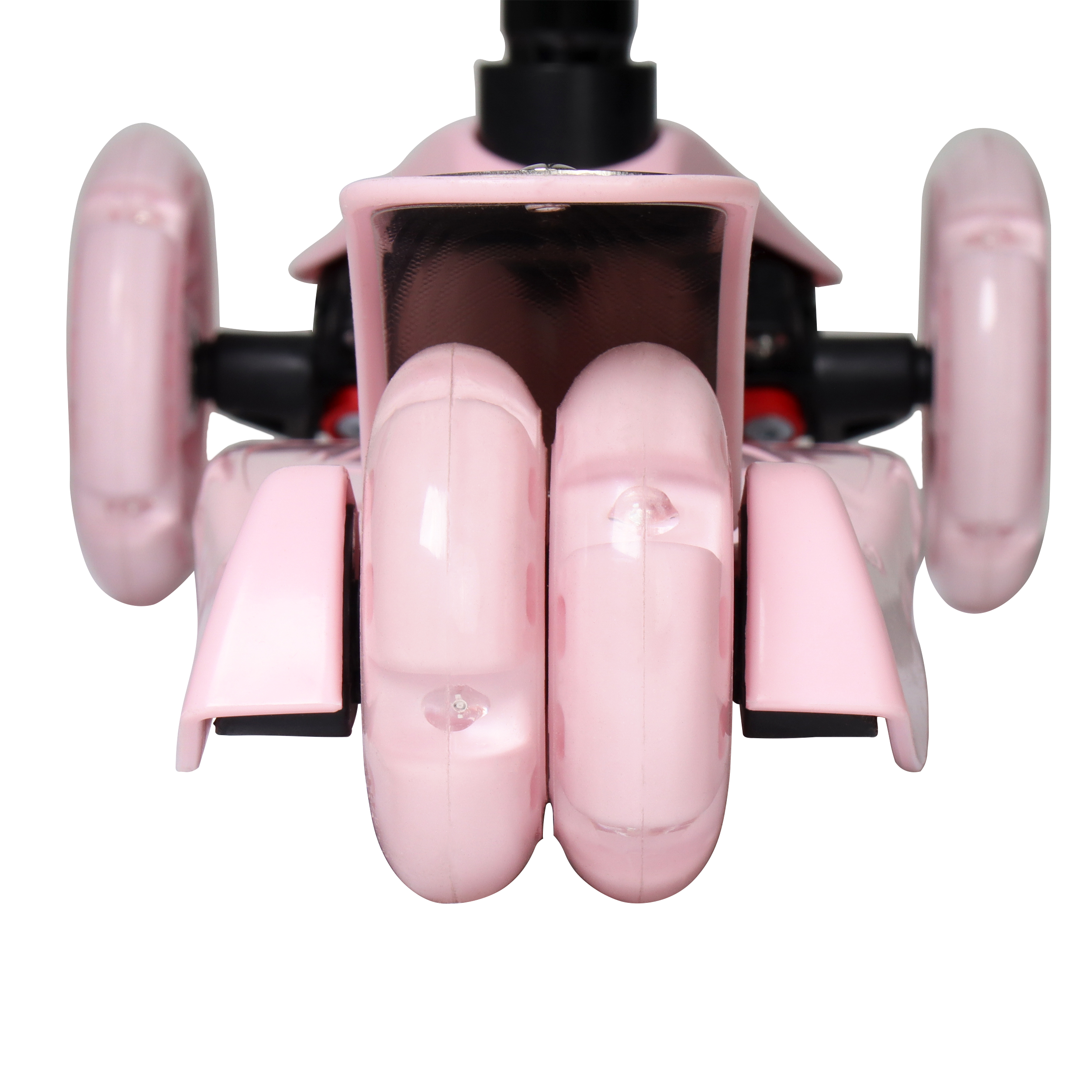 Самокат трехколесный от 3-х лет Yeenot Kids GT4108, до 50кг, вес 2.3кг, свет. колёса PU 116мм ABEC7, розовый, БК/уп10/ АКЦИЯ!