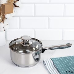 Ковш 1,7 л, Аванта / LB-1106-8B-1,7 /уп 1/ индукция/ Гофрокороб/ KISIGA