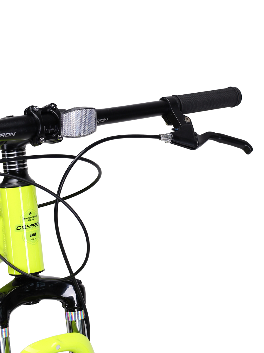 Велосипед 27,5" рама 17" 1х10sp COMIRON DESIRE зелёный лайм