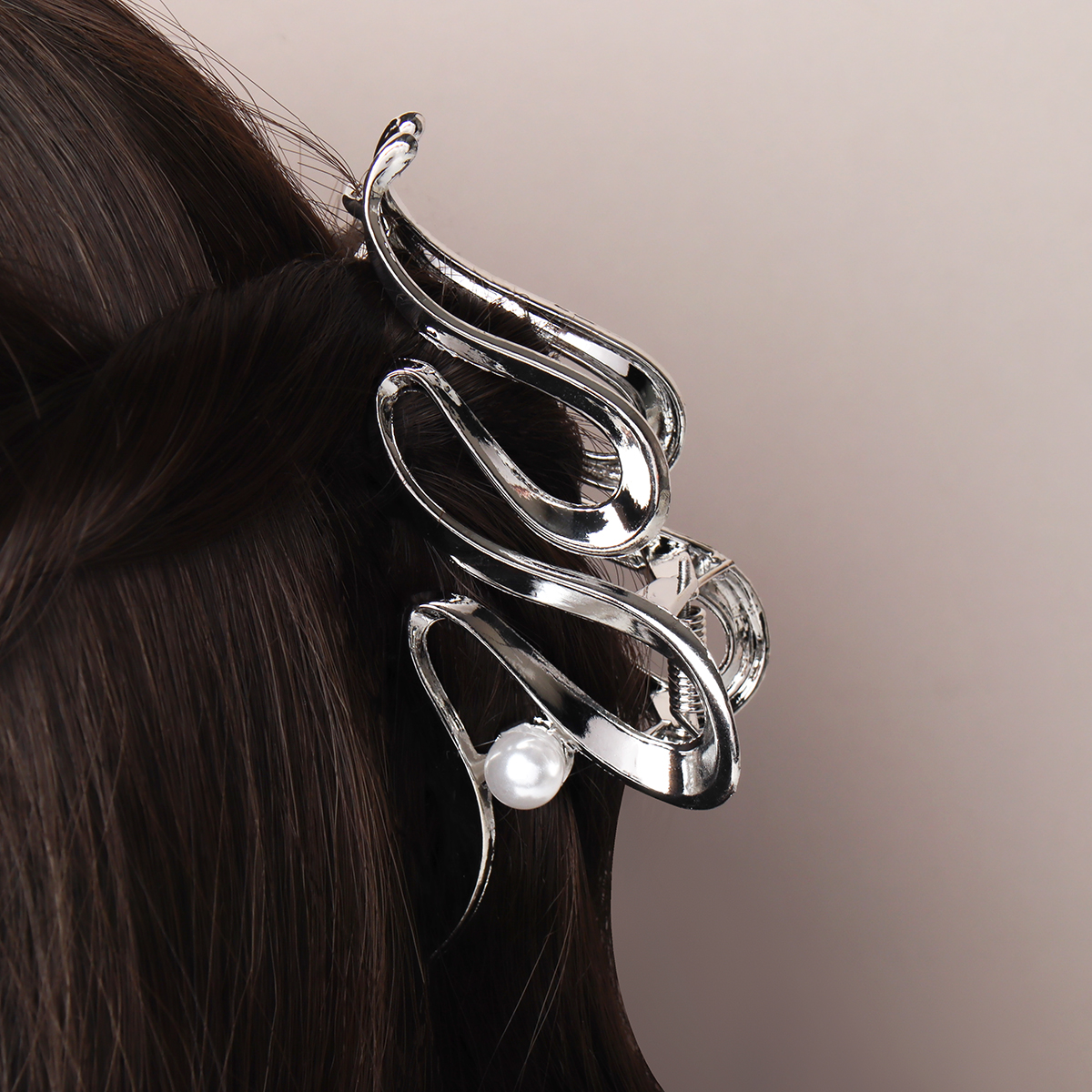 Заколка-краб для волос / XY2415-36 /уп 20/80/металл