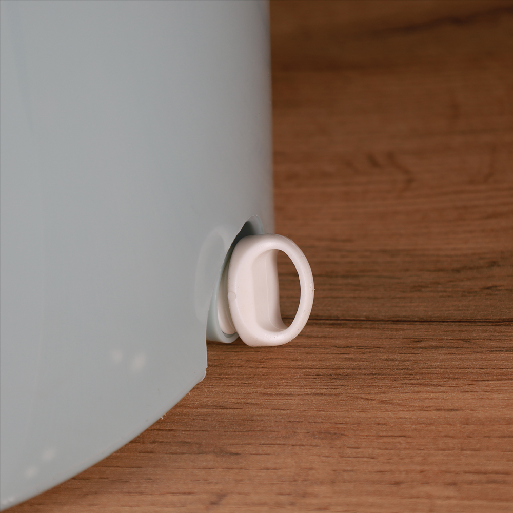 Ведро с отжимом и шваброй центрифуга пластик зелен /NHE-48/1с/ уп 25/ 2 насад