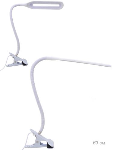 Светильник настольный на прищепке Модерн белый / 310A /уп 40/