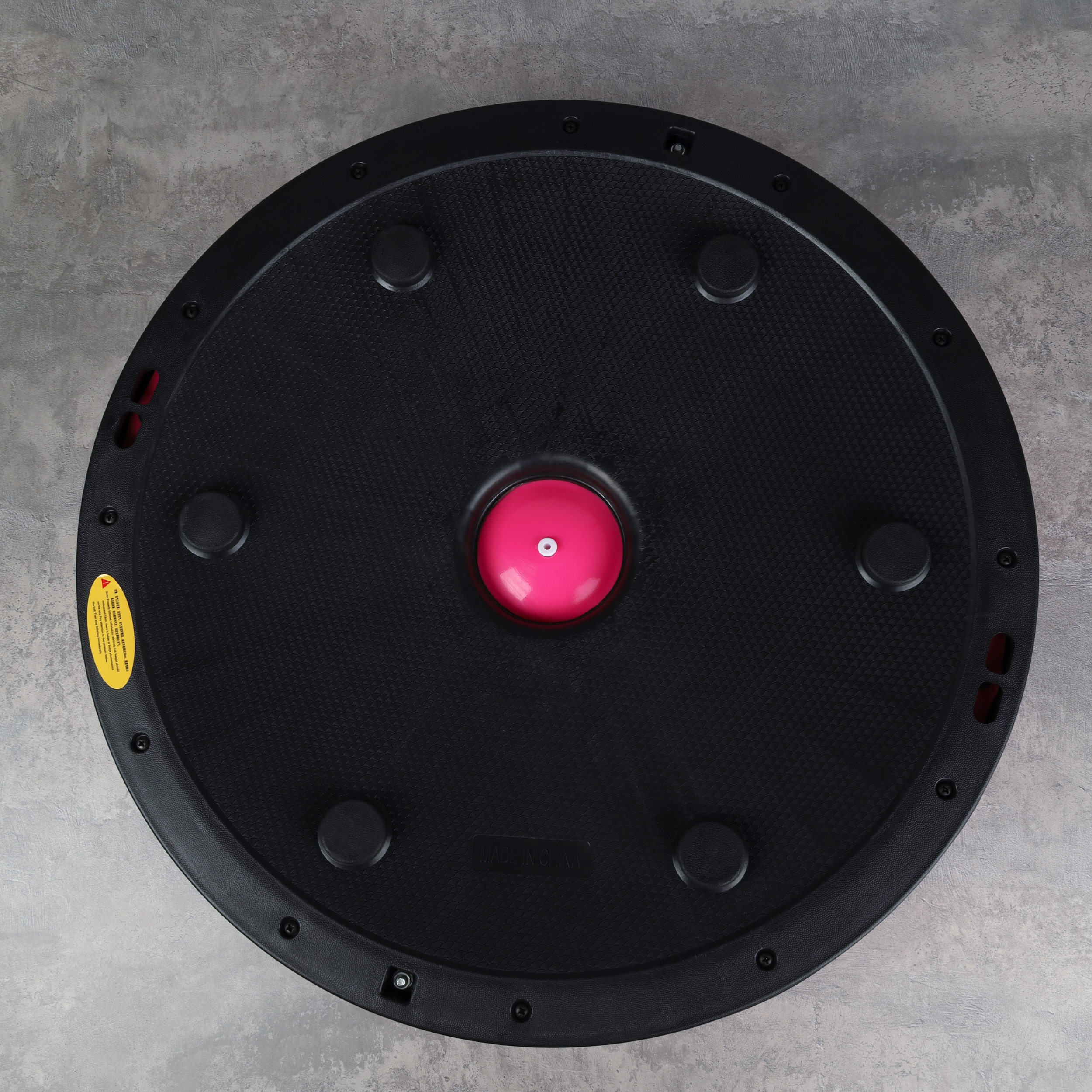 Полусфера балансировочная BOSU 58см Woohooo Knobs эспандер, насос/ розовый/ B58Kn-P/ уп5