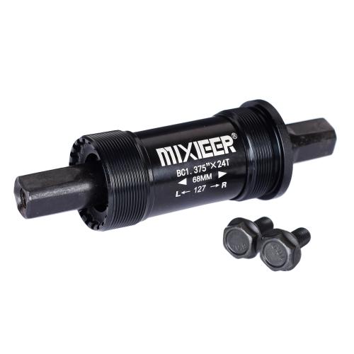 Каретка под квадрат картриджная, MIXIEER BB MX-A125 68x127, пром.подшипники, алюм.чашки и корпус, в коробке. /уп 50/