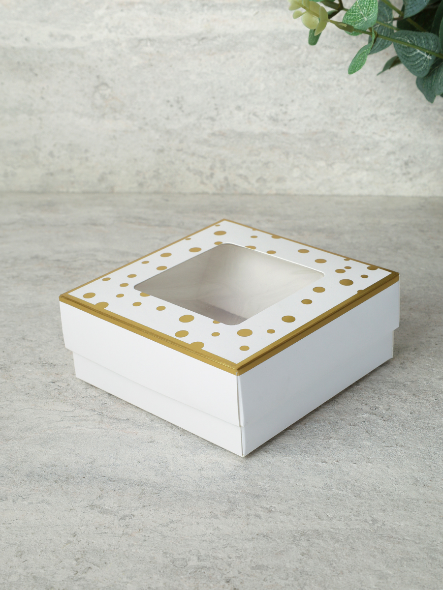 Коробка подарочная складная 12x12x5 см / 230 /уп 12/300/
