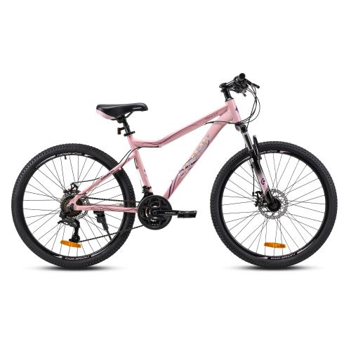 Велосипед 26" рама 17" 21sp COMIRON FLAME розовый