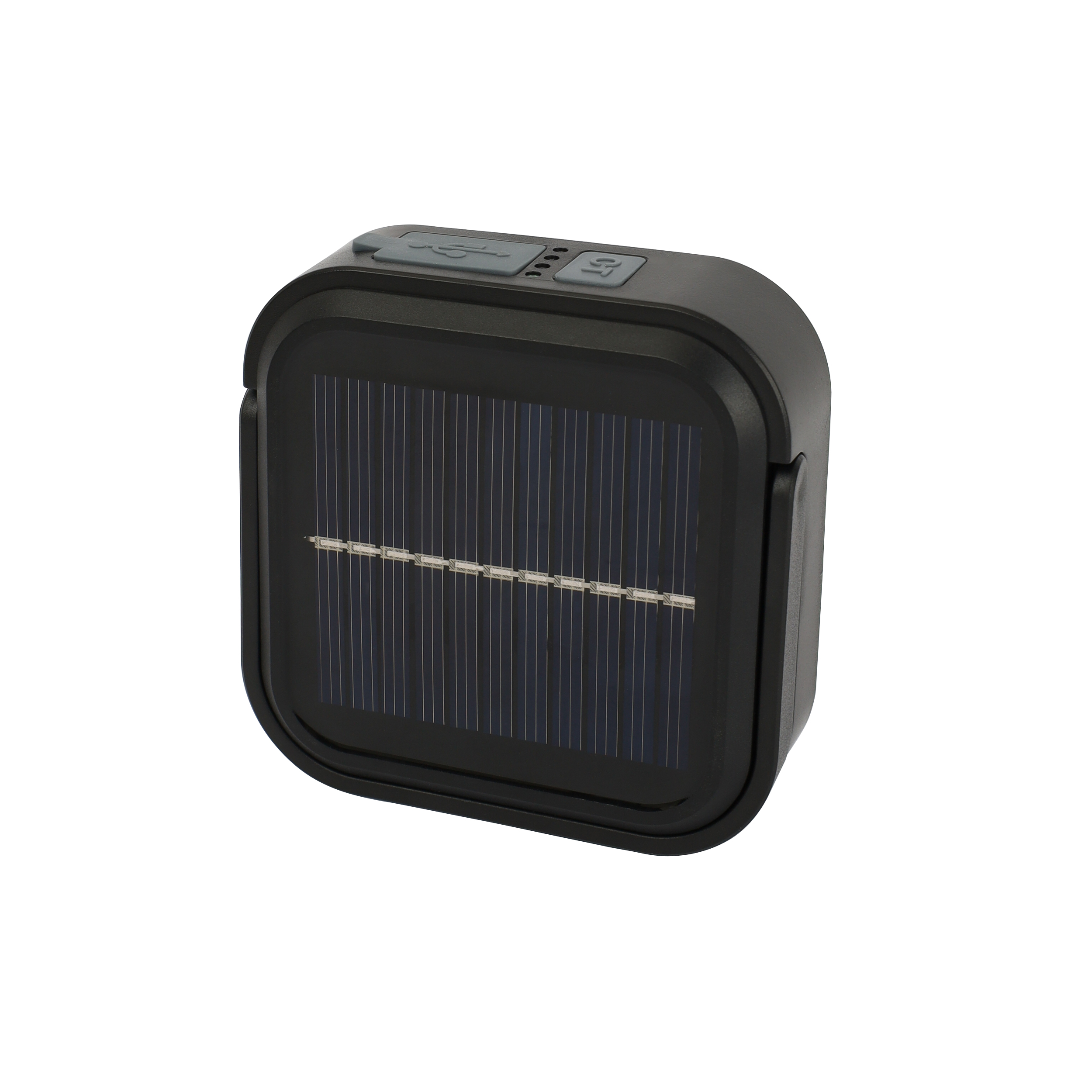 Фонарь кемпинговый COMIRON "ILLUMINATION". Подзарядка от солнца. Корпус ABS; Свет 15-750lm; Аккум 3000 mAh; USB, Type-C. Вес-165гр. /уп100/