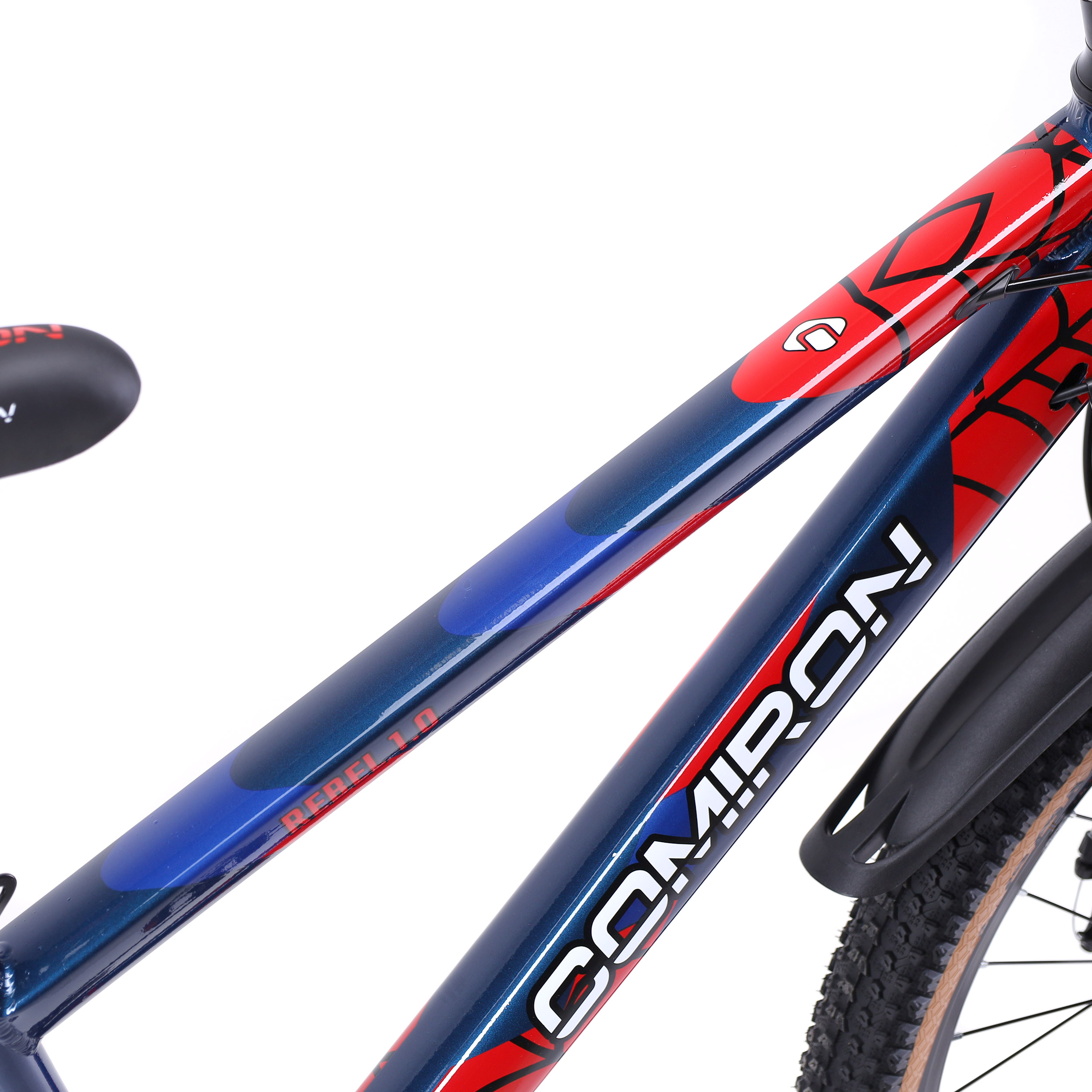 Велосипед 24" рама 13" 7sp COMIRON REBEL сине-красный