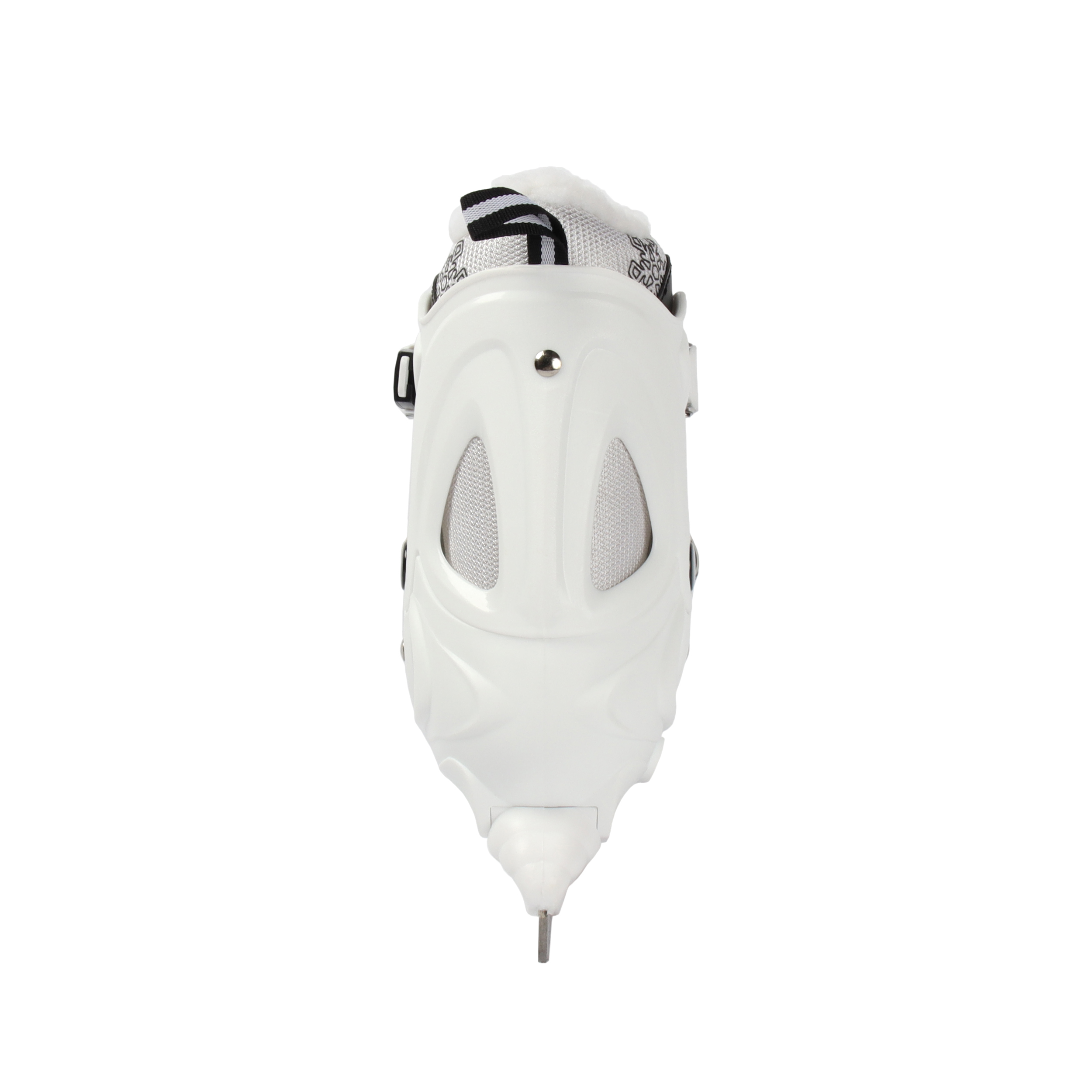 Коньки ледовые раздвижные COMIRON / M /уп 6/ (35-38) чёрные