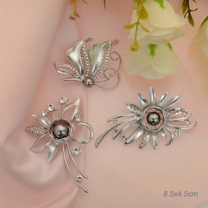 Брошь / 3850-17 /уп 24/микс