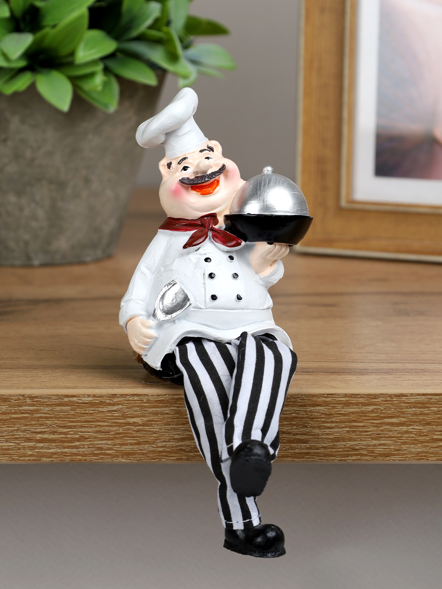 Фигурка Повар висячие ножки 12 см набор 2 штуки / 9789 /уп 96/