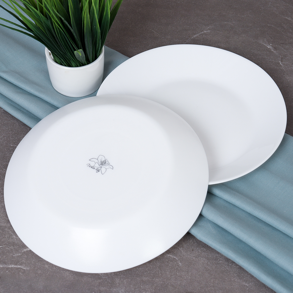 Столовый набор 31 предмет Евро белый / 19PCS-9575675 (white) /уп 2/